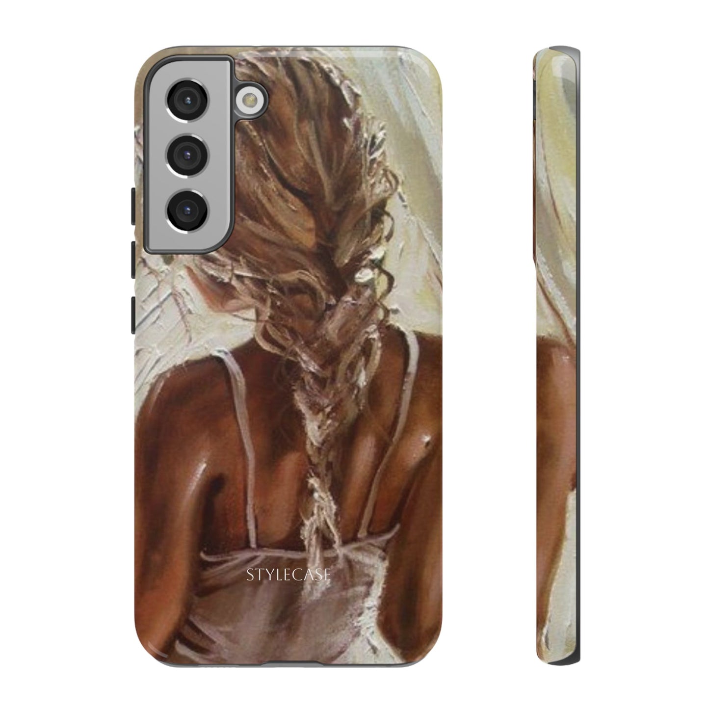 Phone Case — Braided Back Summer Vibe Protective Cover