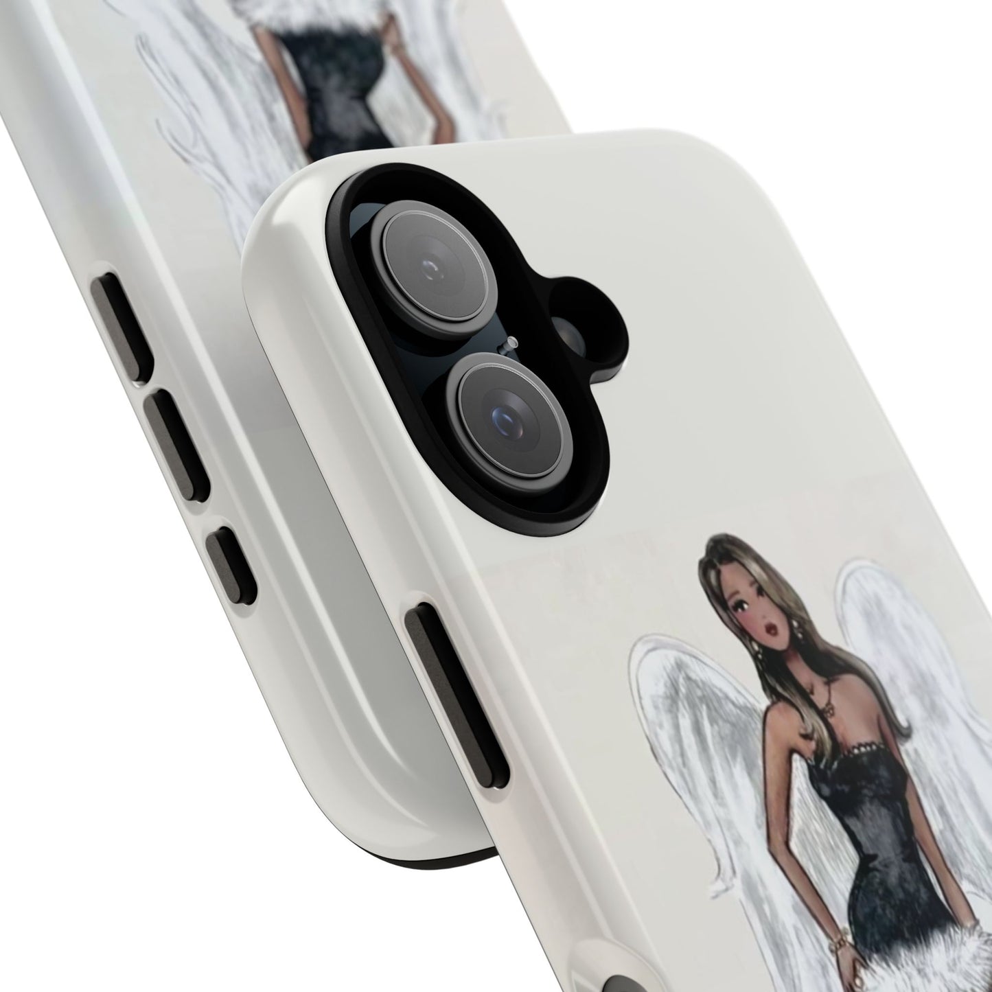 Angel Wings Phone Case — Fashionable Angel Model Protective Cover