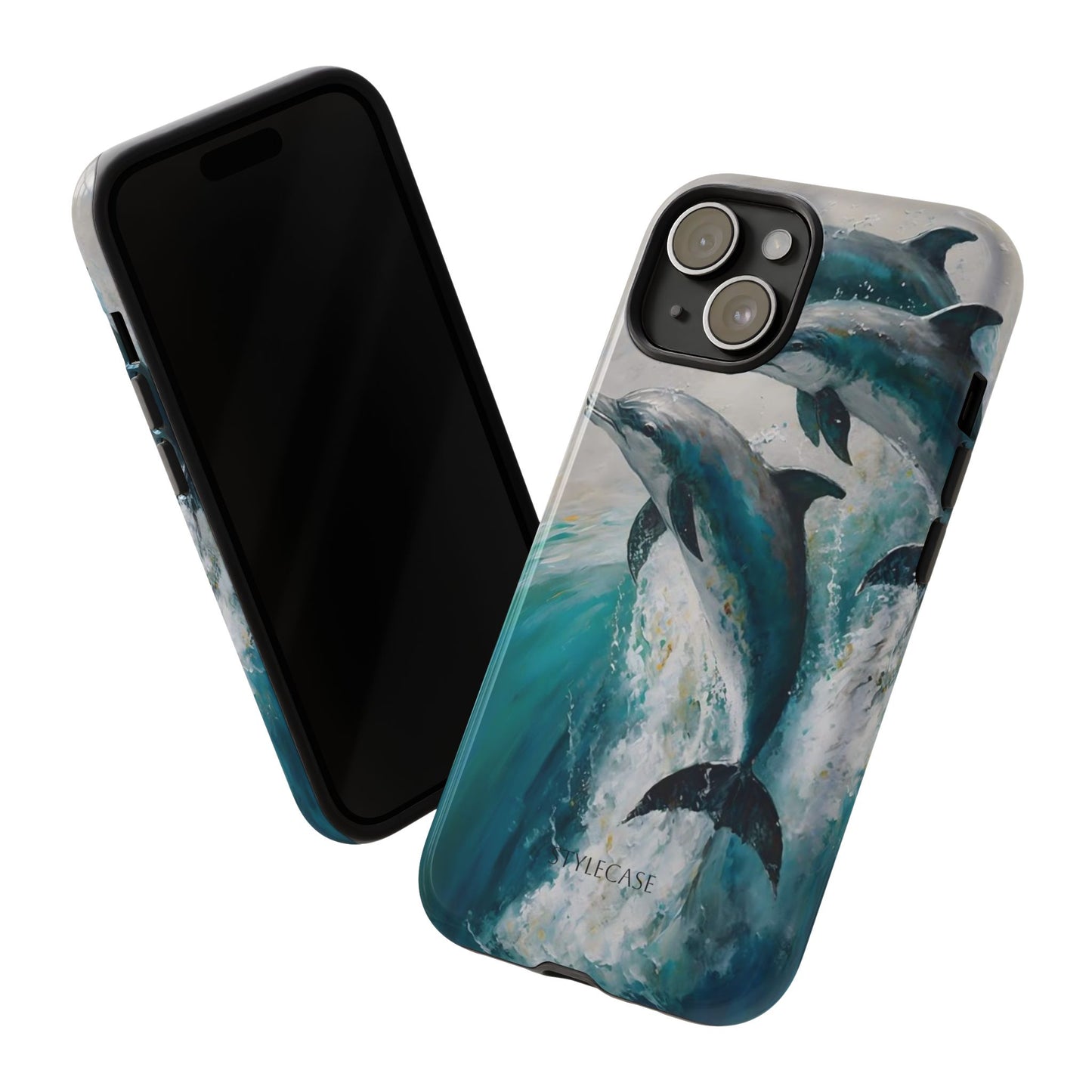 Dolphin Phone Case — Protective Ocean Art iPhone And Samsung Case