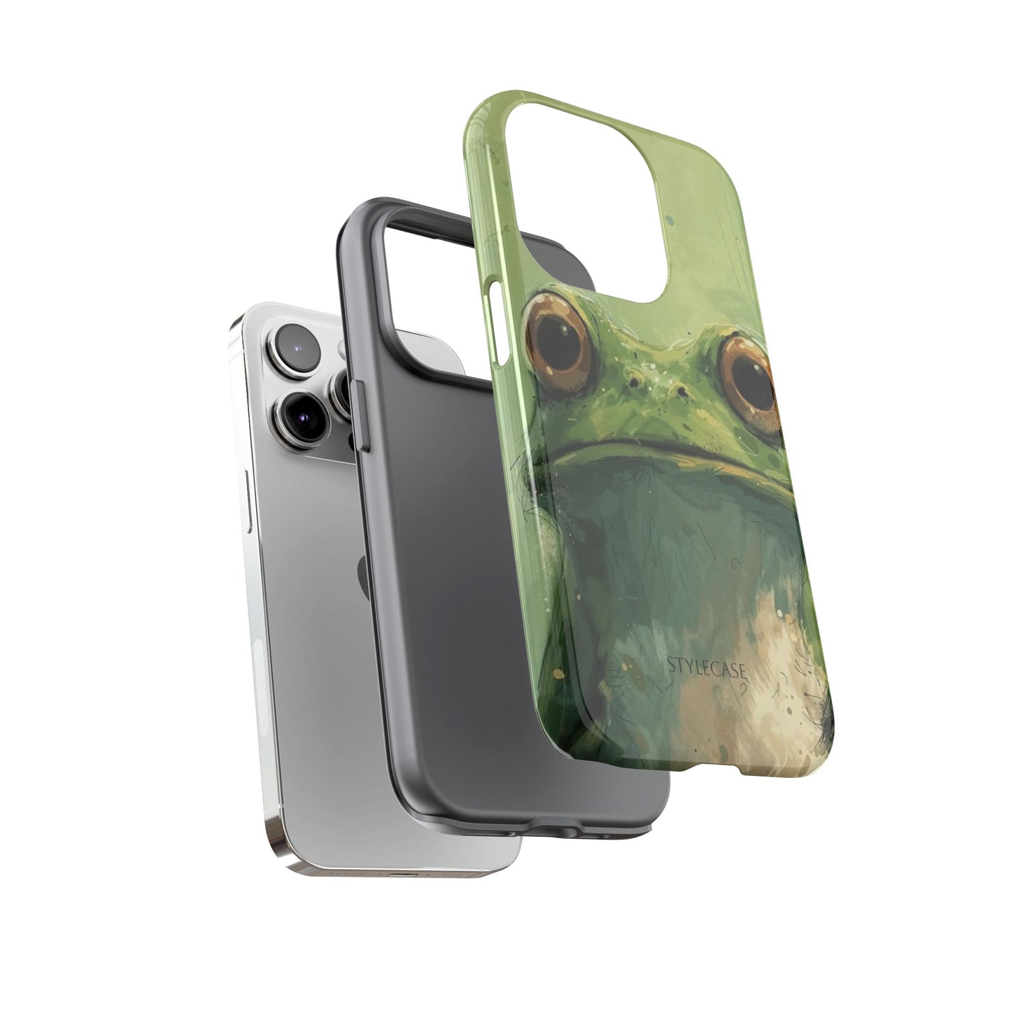 Frog Portrait Phone Case — Cute Frog Samsung And Iphone Protective Cover