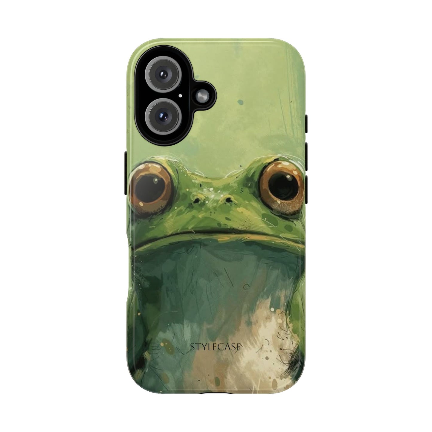 Frog Portrait Phone Case — Cute Frog Samsung And Iphone Protective Cover