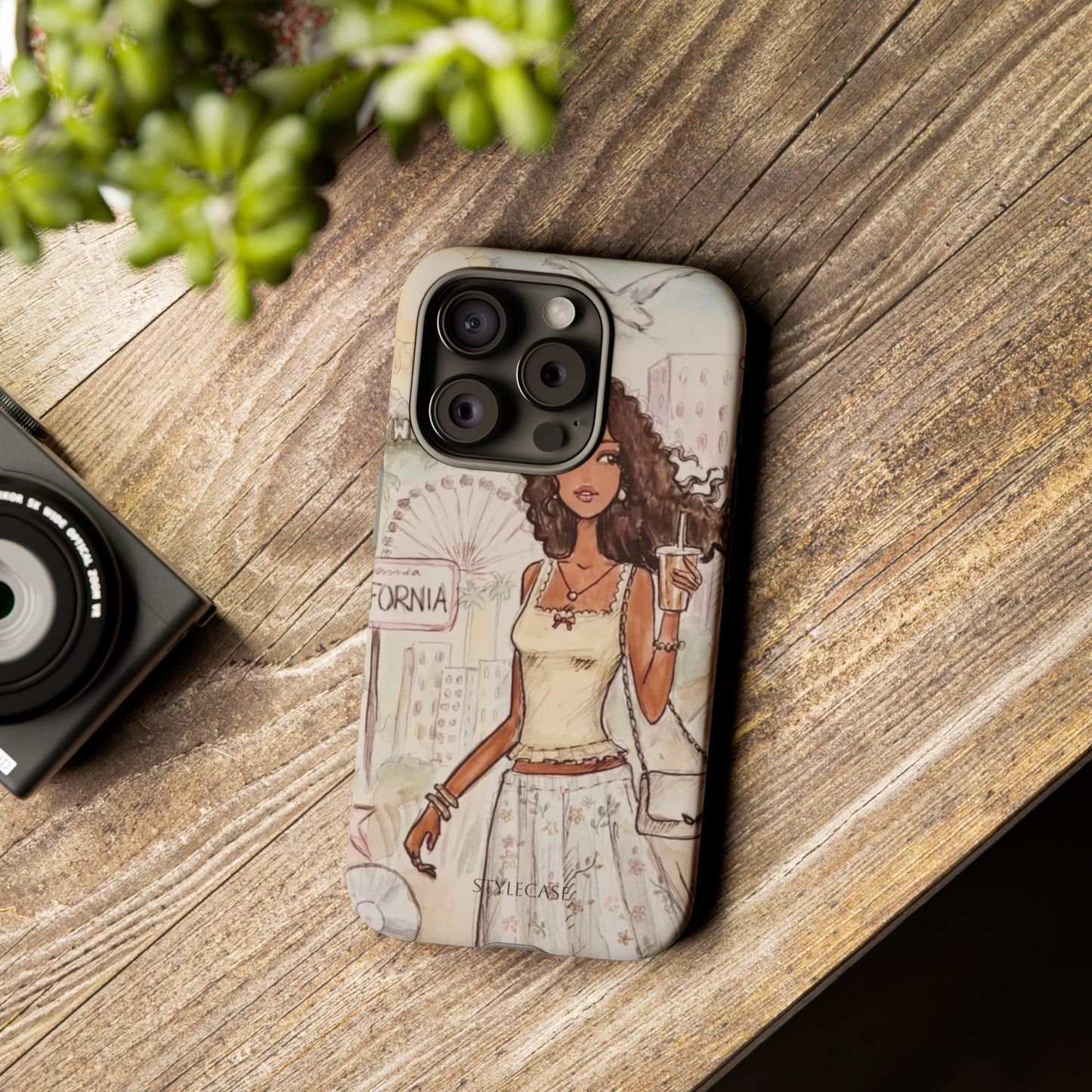 Stylish Girl Phone Case — California Samsung And Iphone Cover