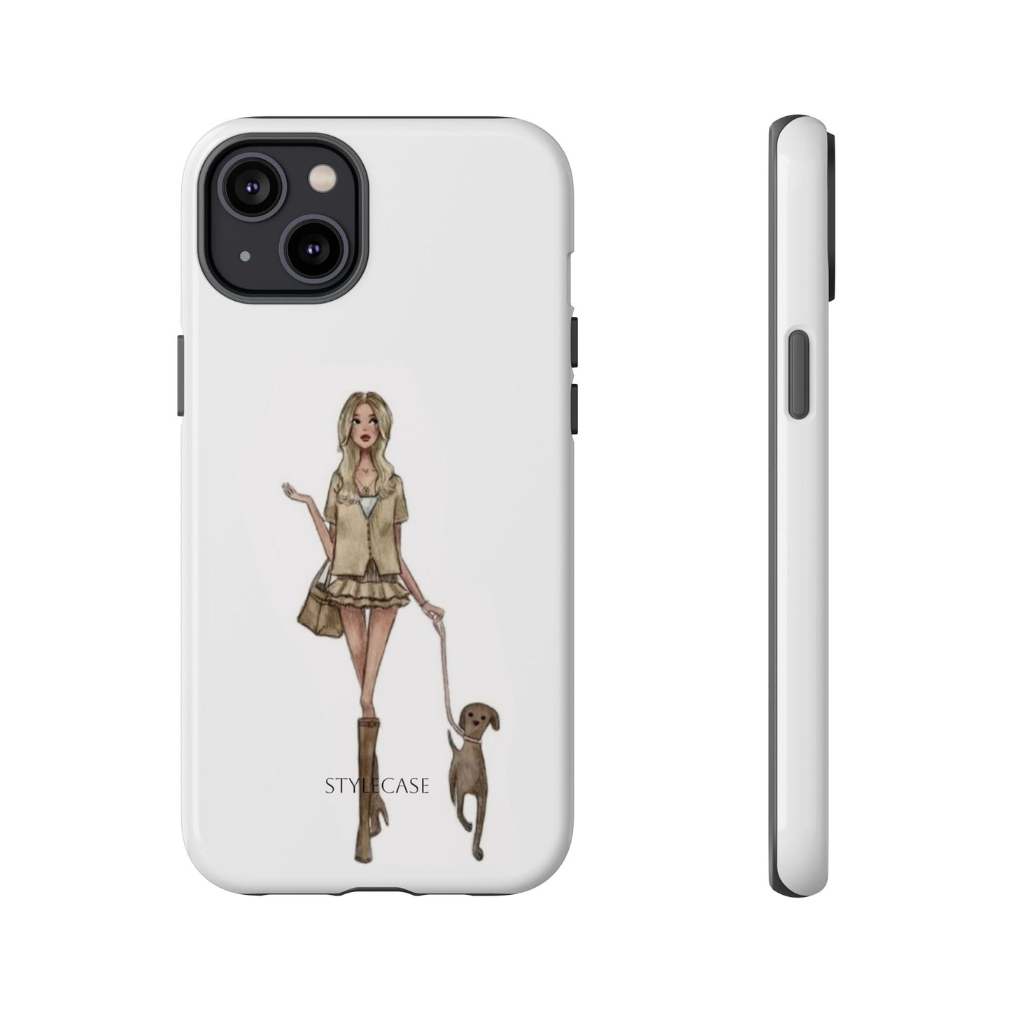 Phone Case — Stylish Fashion Girl Premium Case