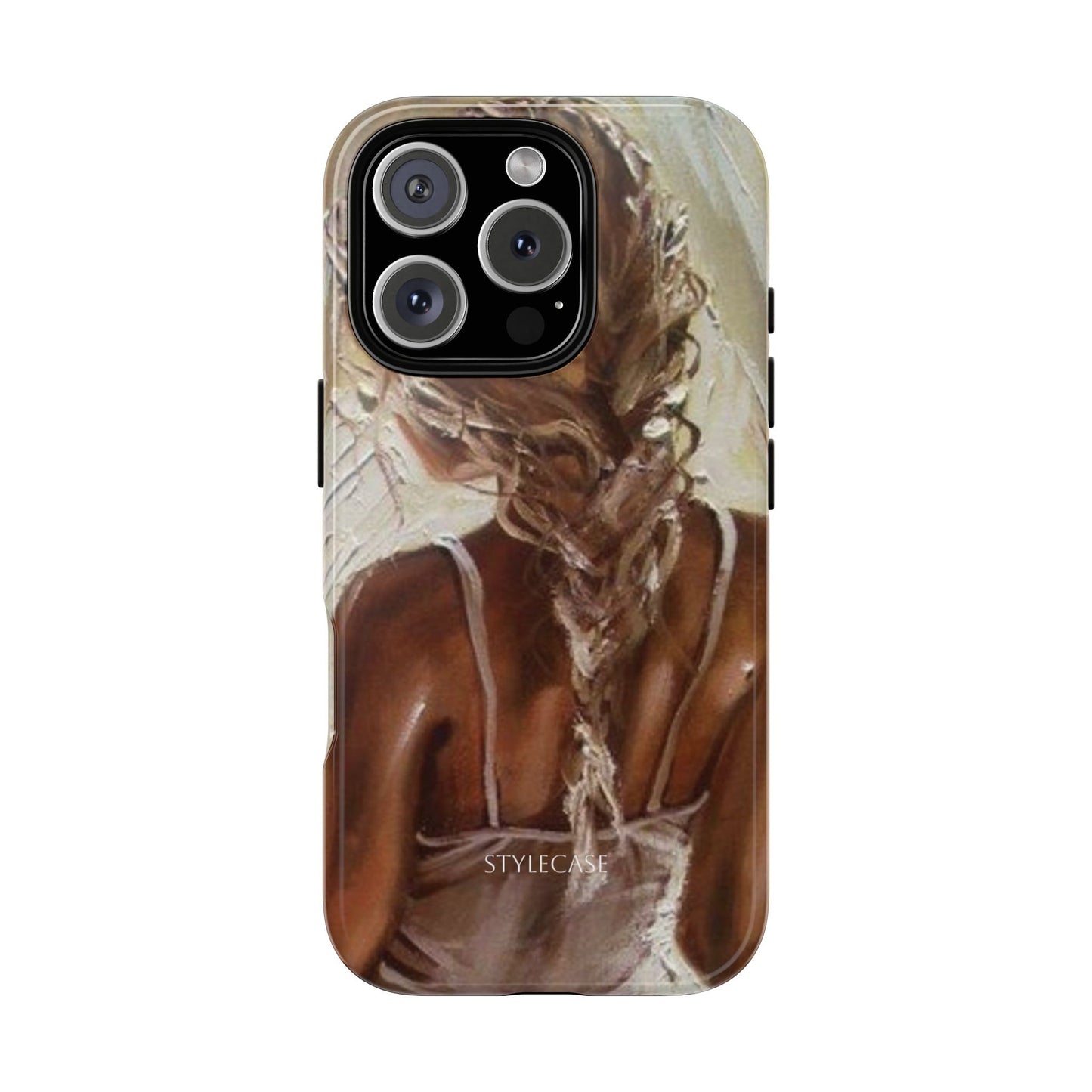 Phone Case — Braided Back Summer Vibe Protective Cover