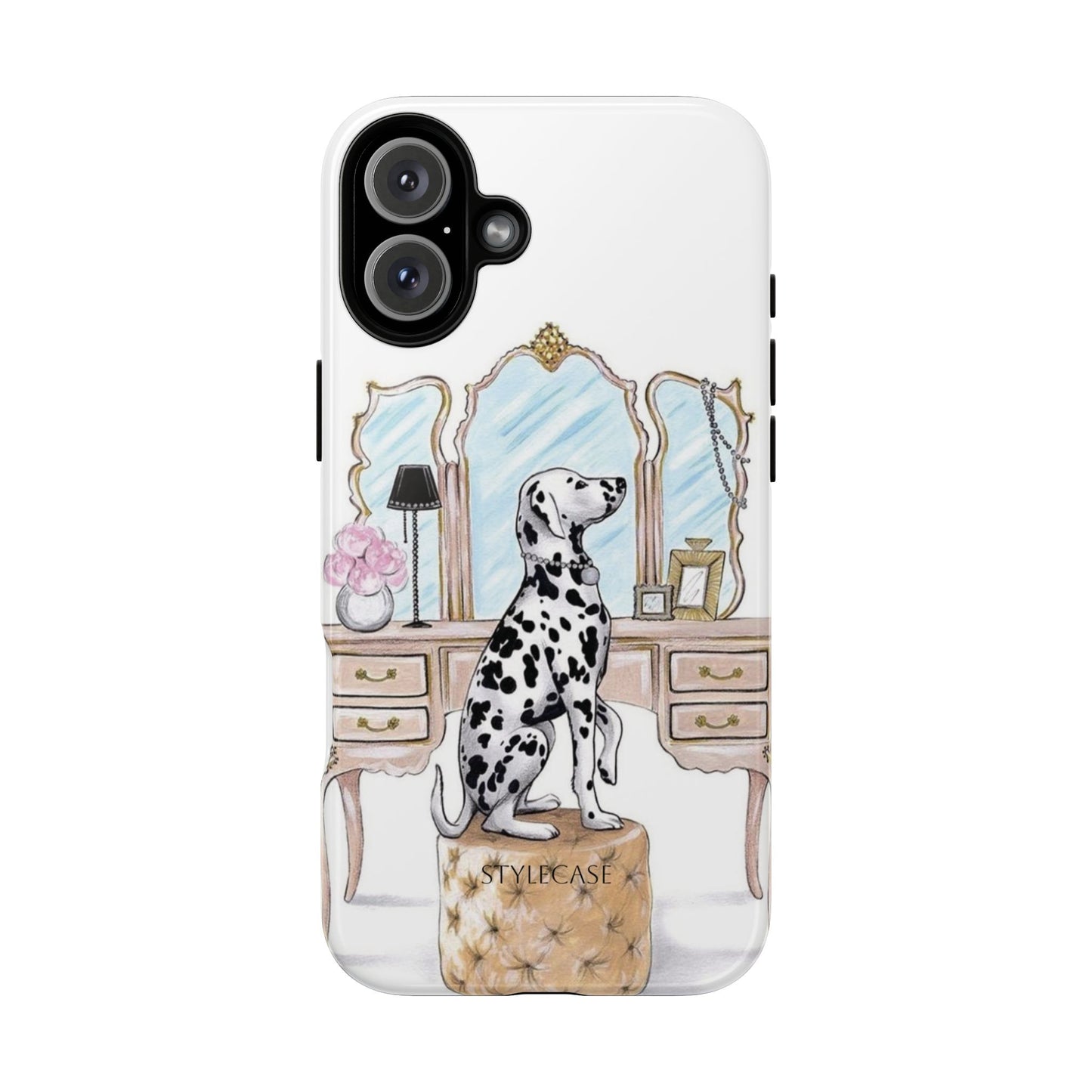 Dalmatian Vanity Phone Case — Elegance Samsung And Iphone Cover