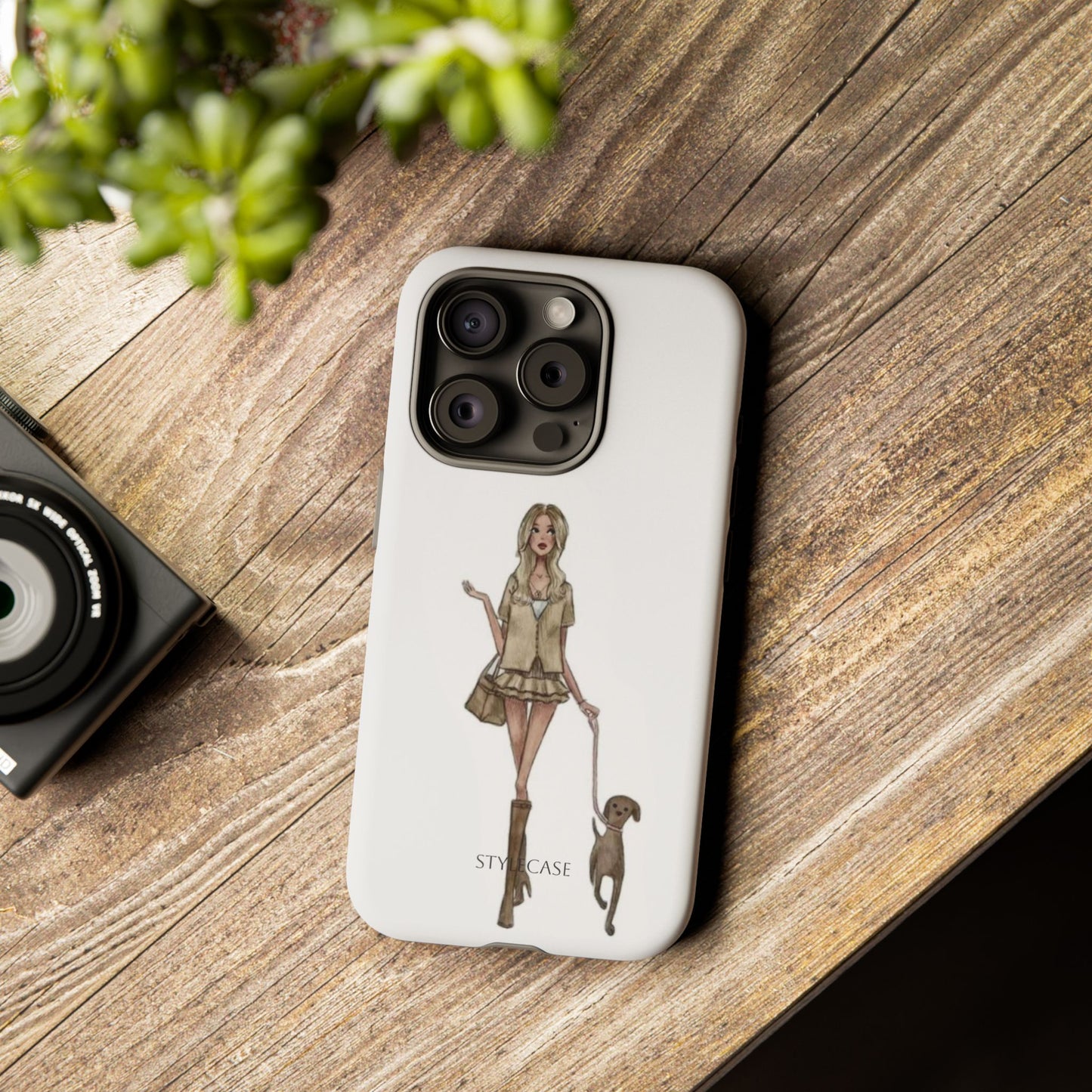 Phone Case — Stylish Fashion Girl Premium Case