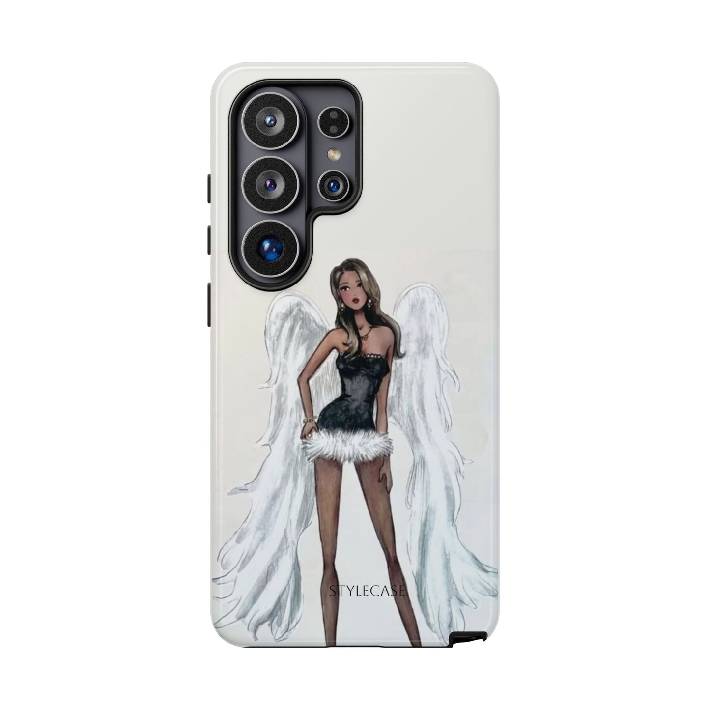 Angel Wings Phone Case — Fashionable Angel Model Protective Cover