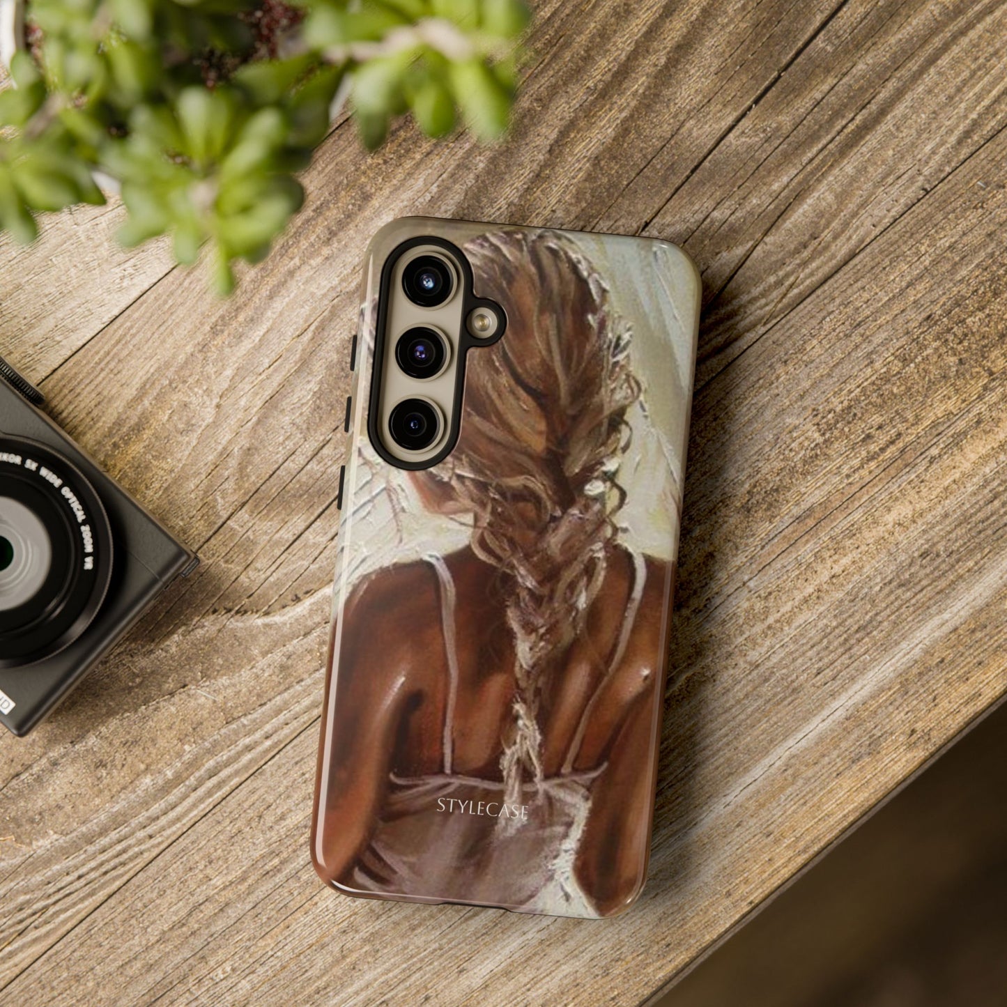 Phone Case — Braided Back Summer Vibe Protective Cover