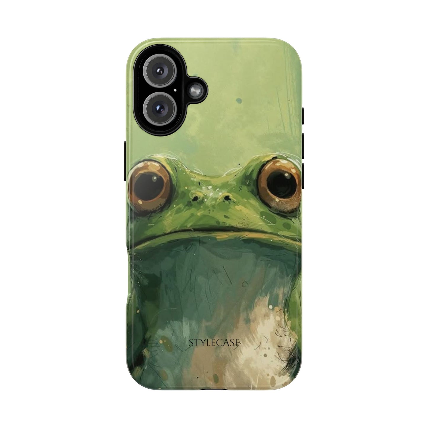 Frog Portrait Phone Case — Cute Frog Samsung And Iphone Protective Cover