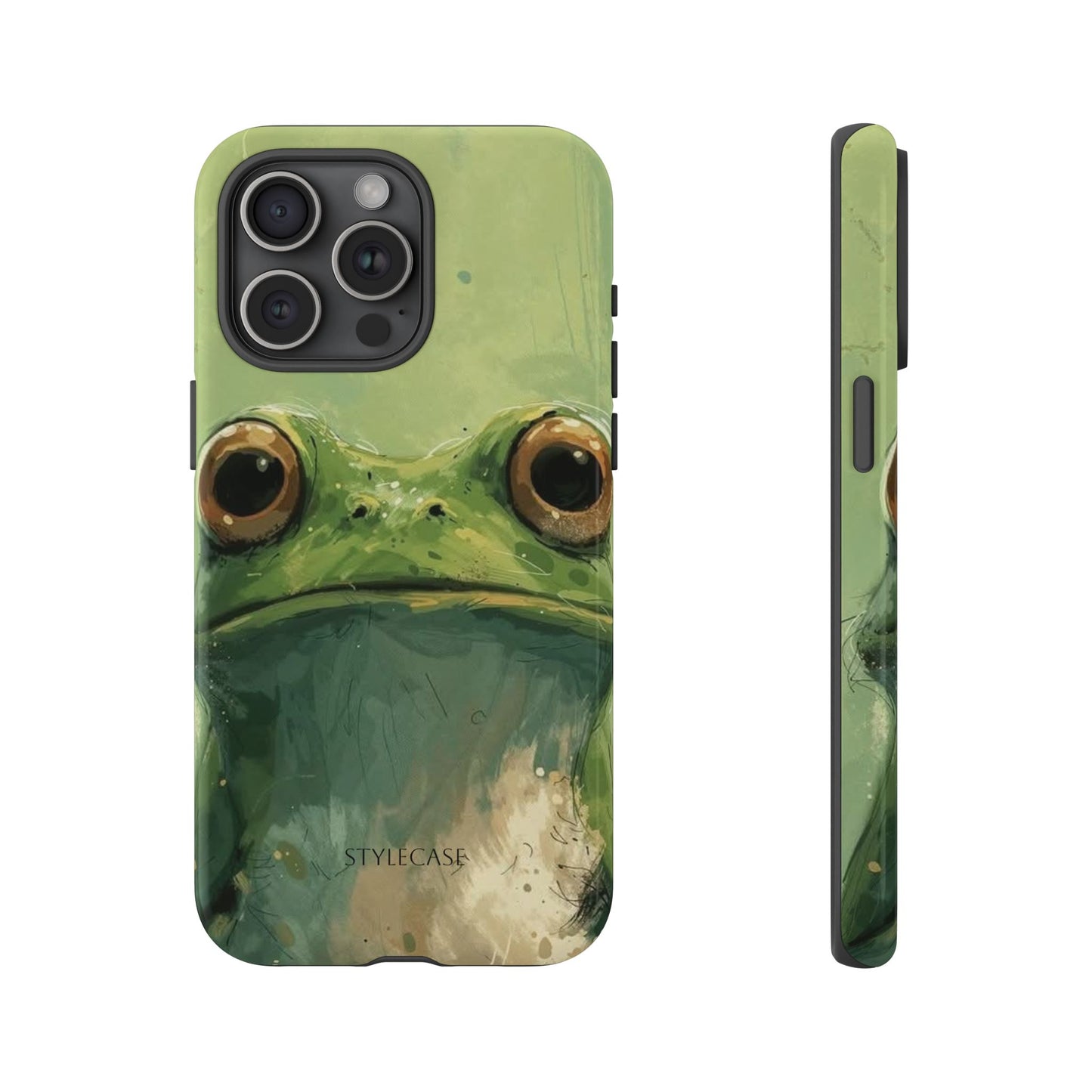 Frog Portrait Phone Case — Cute Frog Samsung And Iphone Protective Cover