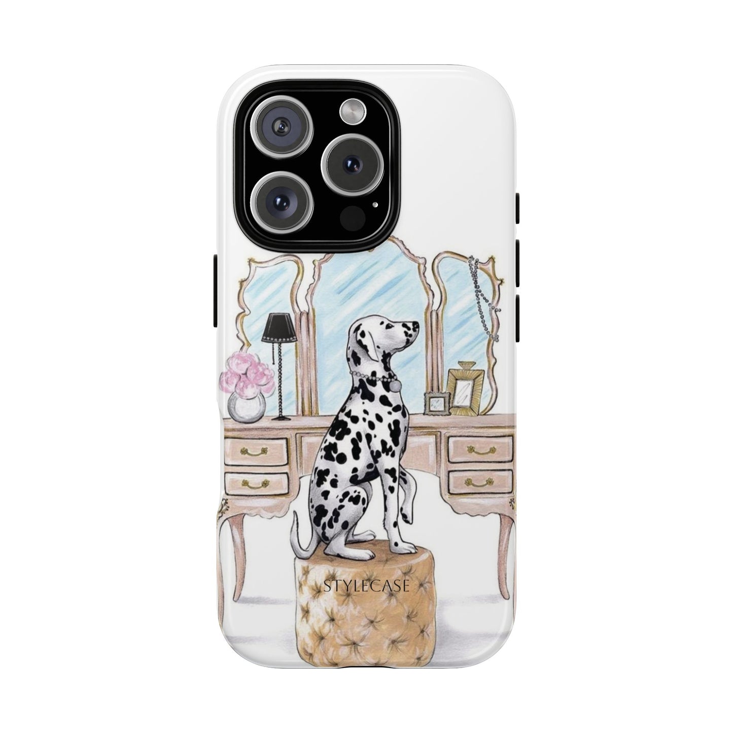 Dalmatian Vanity Phone Case — Elegance Samsung And Iphone Cover