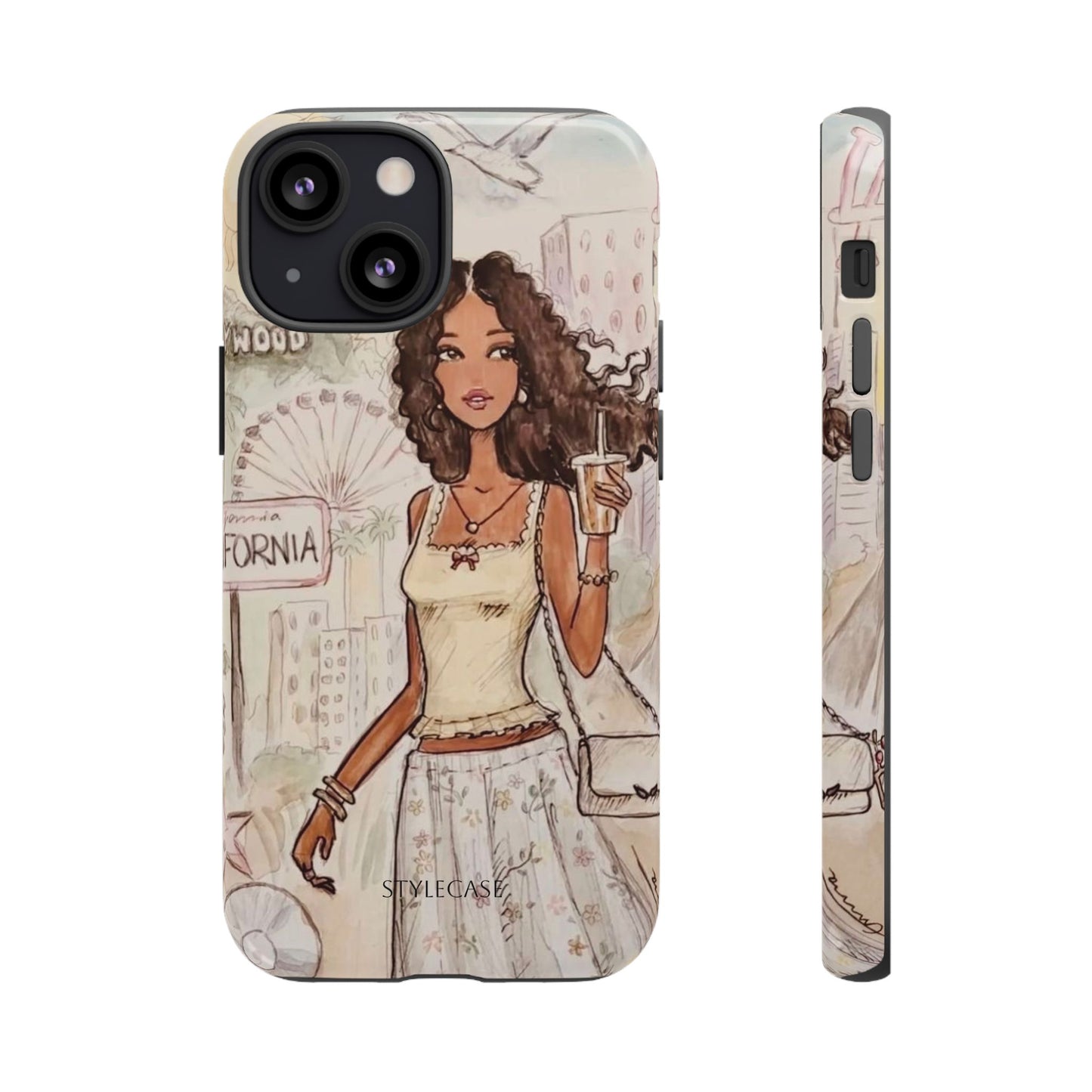 Stylish Girl Phone Case — California Samsung And Iphone Cover