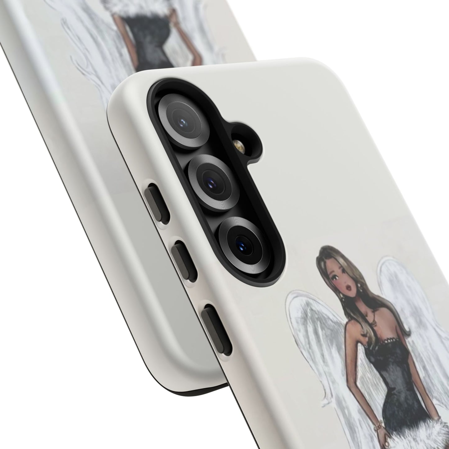 Angel Wings Phone Case — Fashionable Angel Model Protective Cover