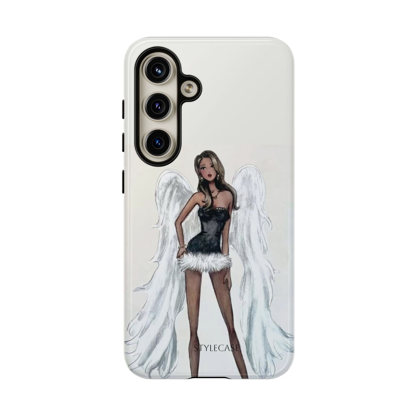 Angel Wings Phone Case — Fashionable Angel Model Protective Cover