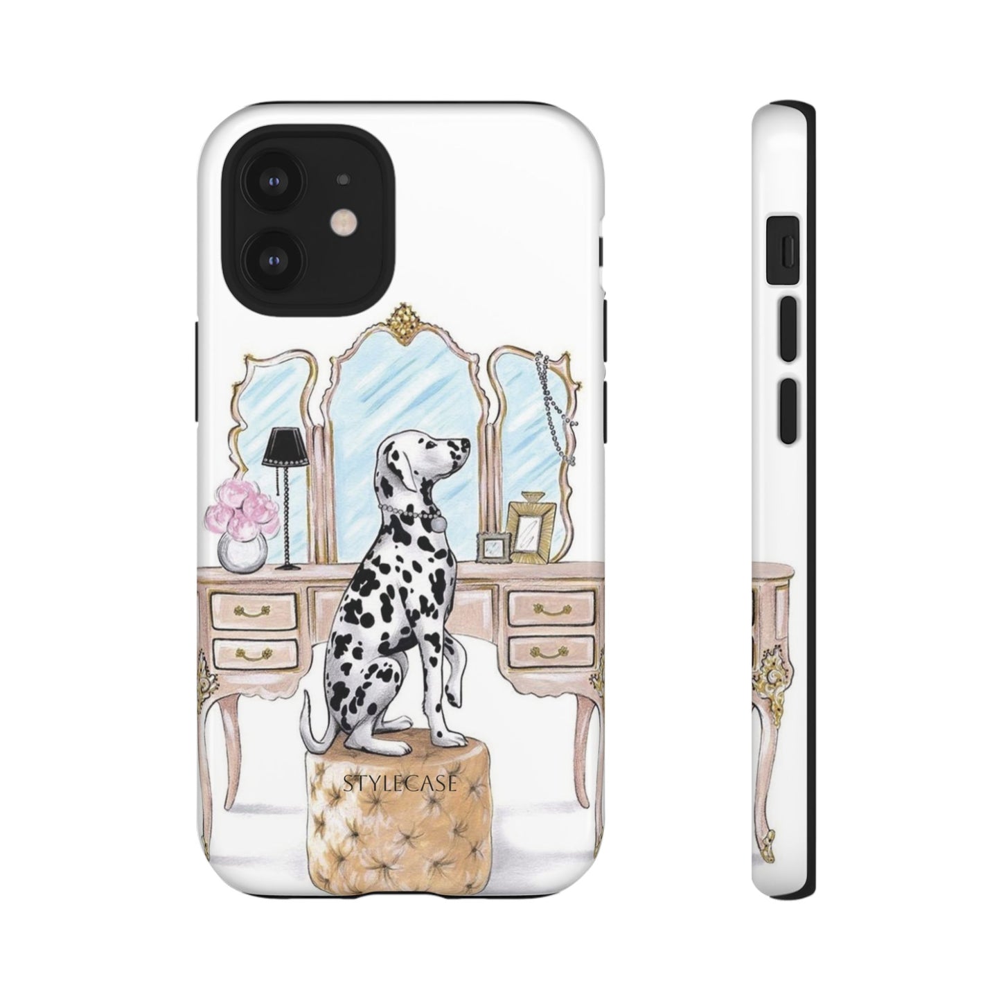 Dalmatian Vanity Phone Case — Elegance Samsung And Iphone Cover