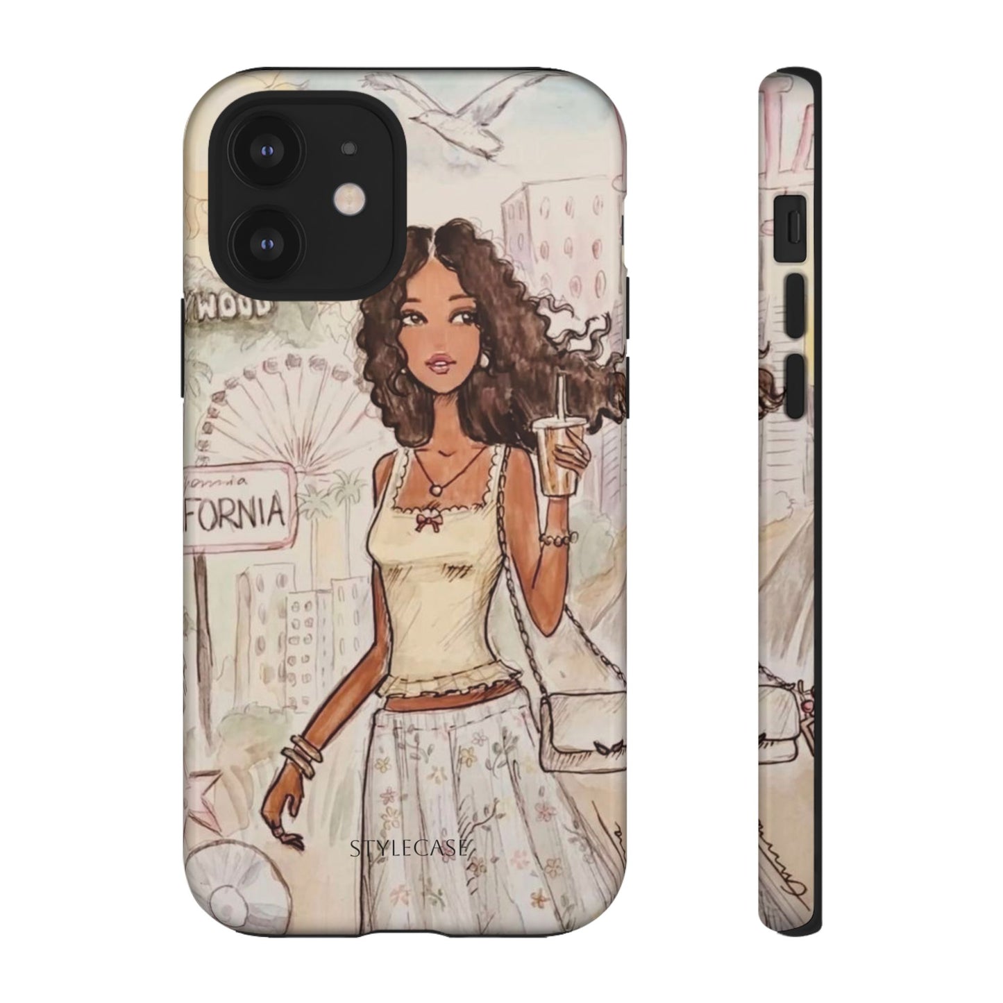 Stylish Girl Phone Case — California Samsung And Iphone Cover