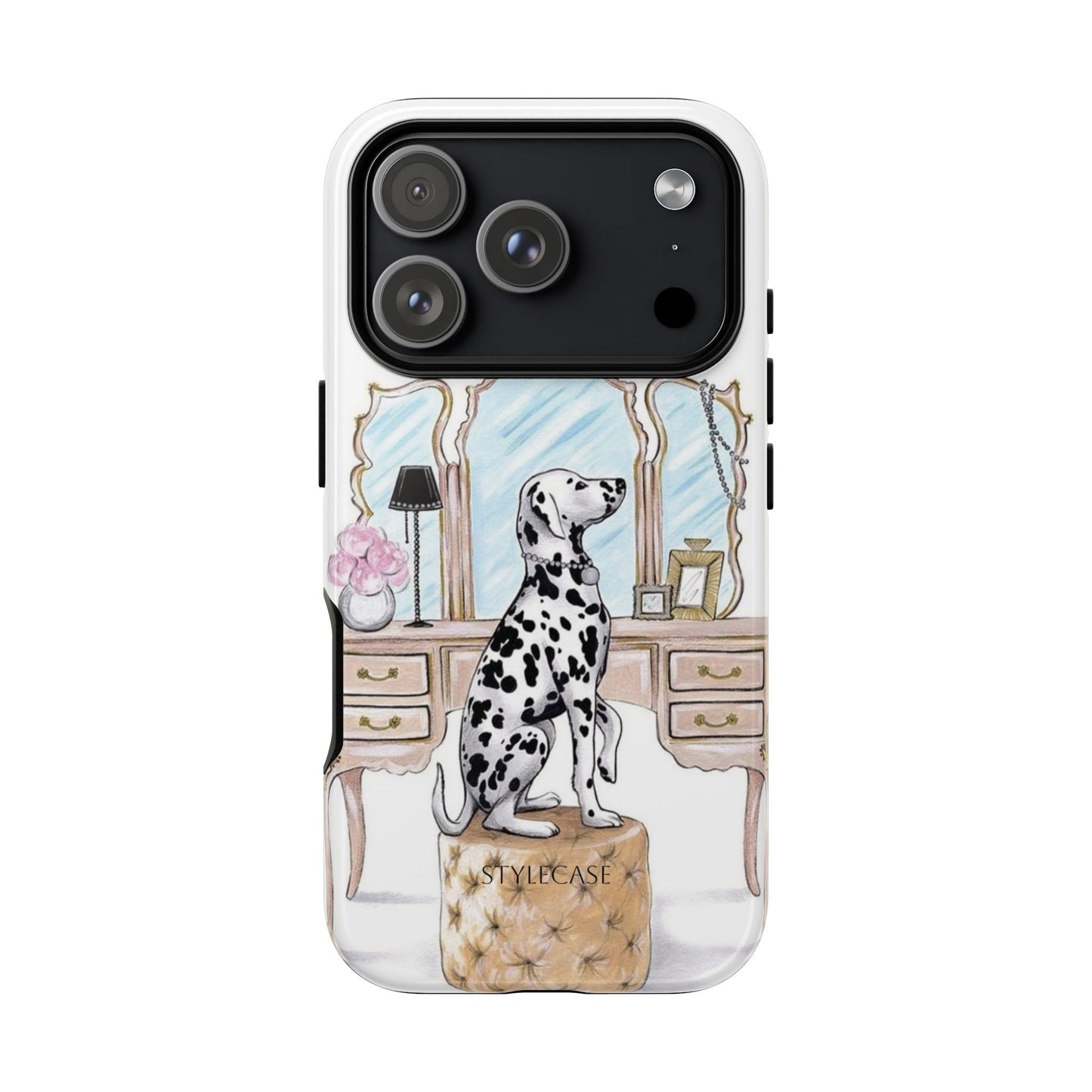 Dalmatian Vanity Phone Case — Elegance Samsung And Iphone Cover