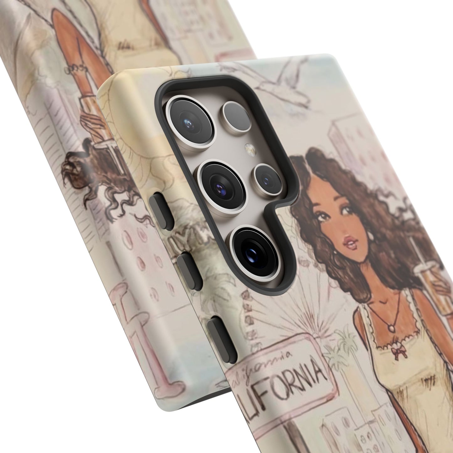 Stylish Girl Phone Case — California Samsung And Iphone Cover
