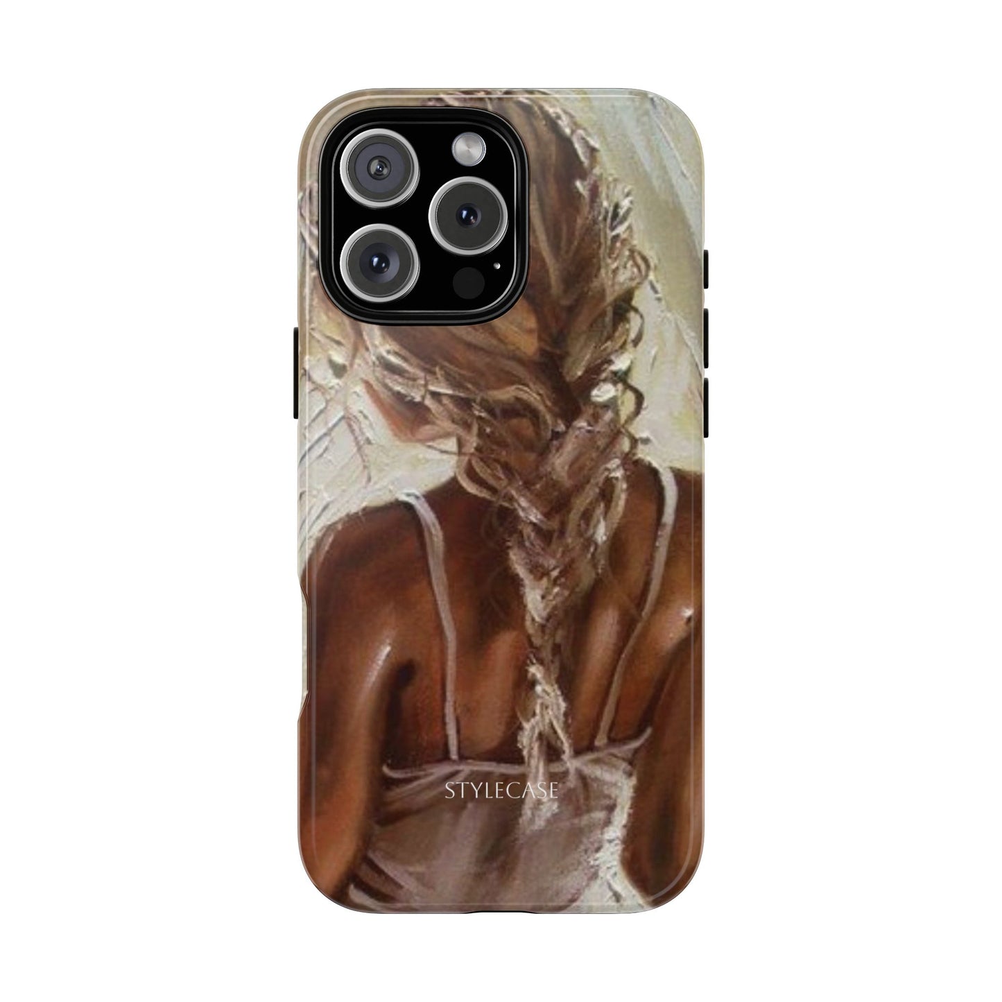 Phone Case — Braided Back Summer Vibe Protective Cover