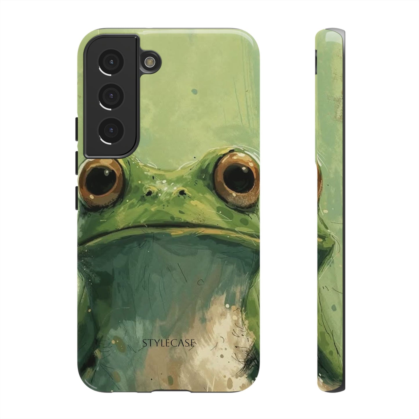Frog Portrait Phone Case — Cute Frog Samsung And Iphone Protective Cover