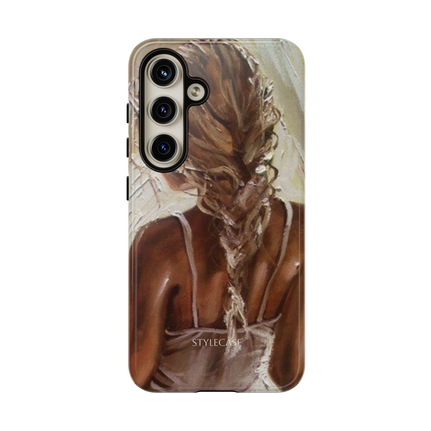 Phone Case — Braided Back Summer Vibe Protective Cover
