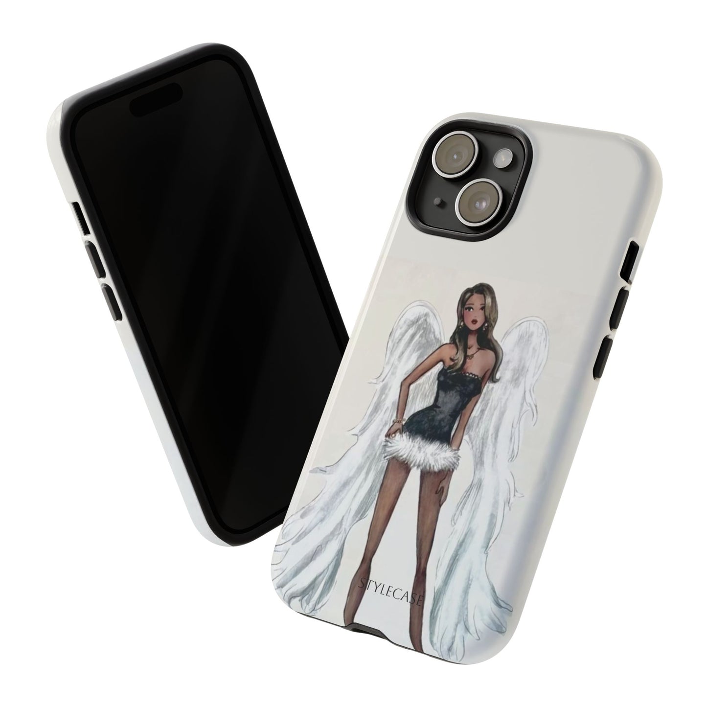 Angel Wings Phone Case — Fashionable Angel Model Protective Cover