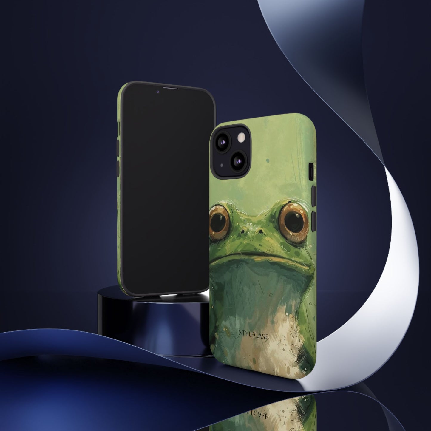 Frog Portrait Phone Case — Cute Frog Samsung And Iphone Protective Cover