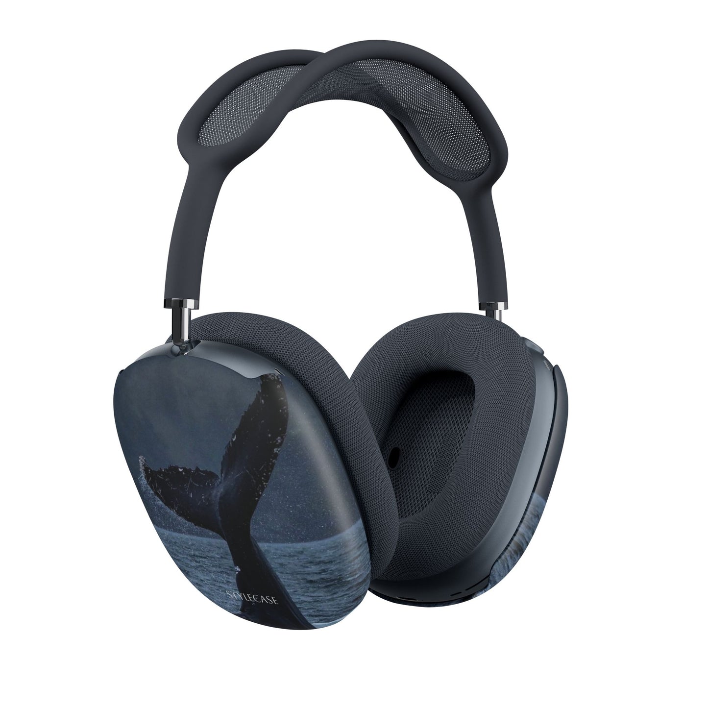 Whale Tail AirPod Max Case — Ocean Night Protective Skins for Headphones