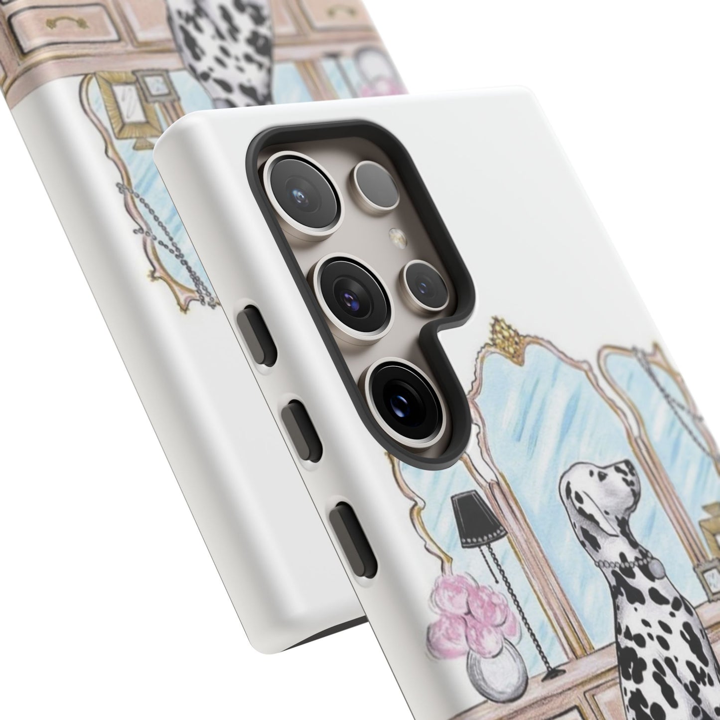 Dalmatian Vanity Phone Case — Elegance Samsung And Iphone Cover