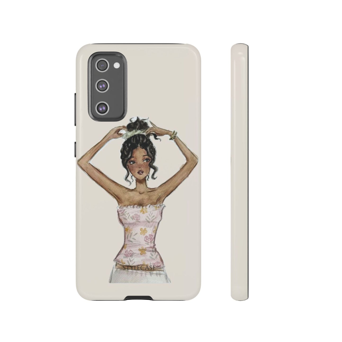 Phone Case — Fashion Illustration Chic Girl Protective Cover