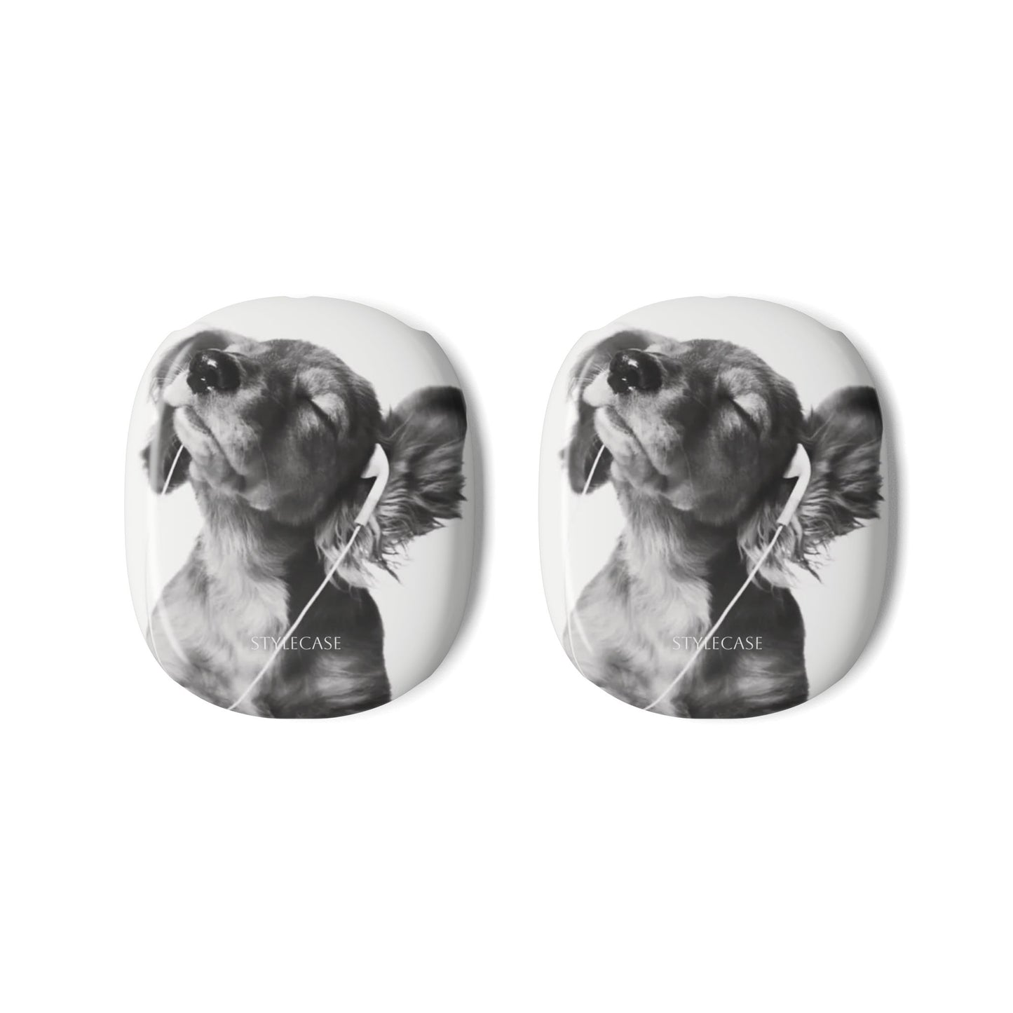 AirPods Max Case — Happy Music Dog Protective Skins