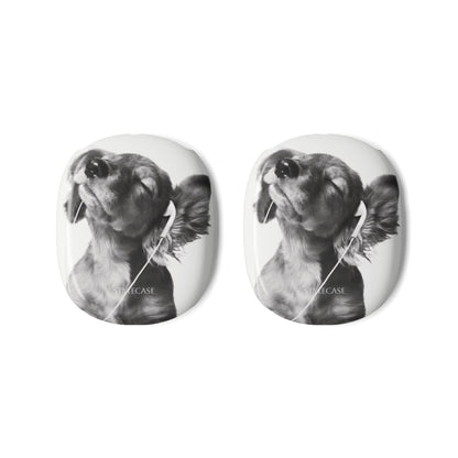 AirPods Max Case — Happy Music Dog Protective Skins