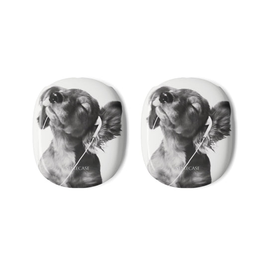 AirPods Max Case — Happy Music Dog Protective Skins