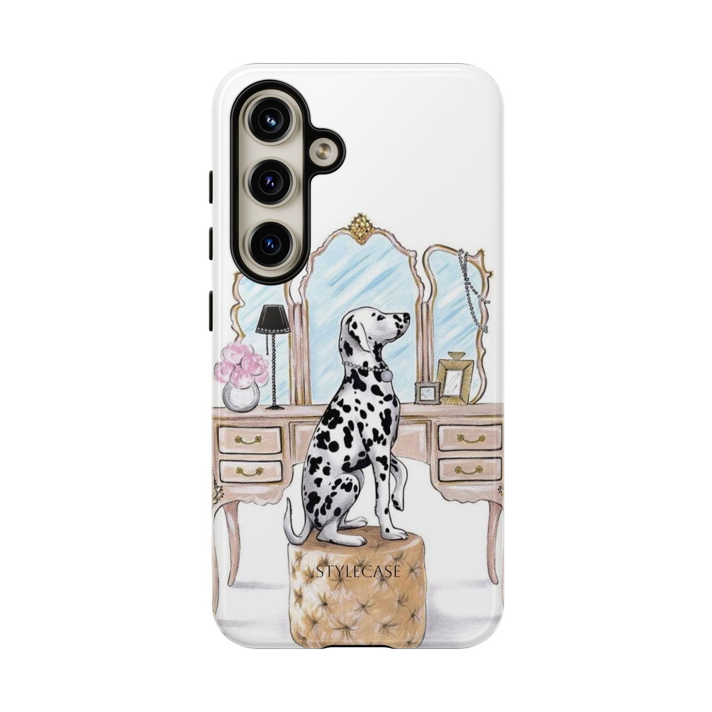 Dalmatian Vanity Phone Case — Elegance Samsung And Iphone Cover