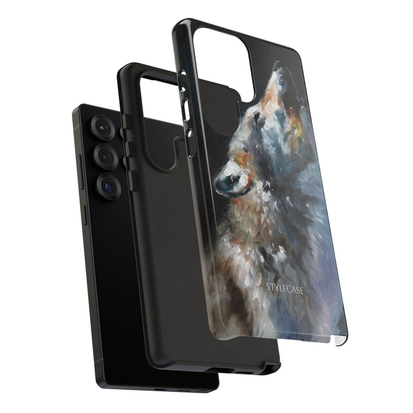 Howling Wolf Phone Case — Protective Samsung And Iphone Case