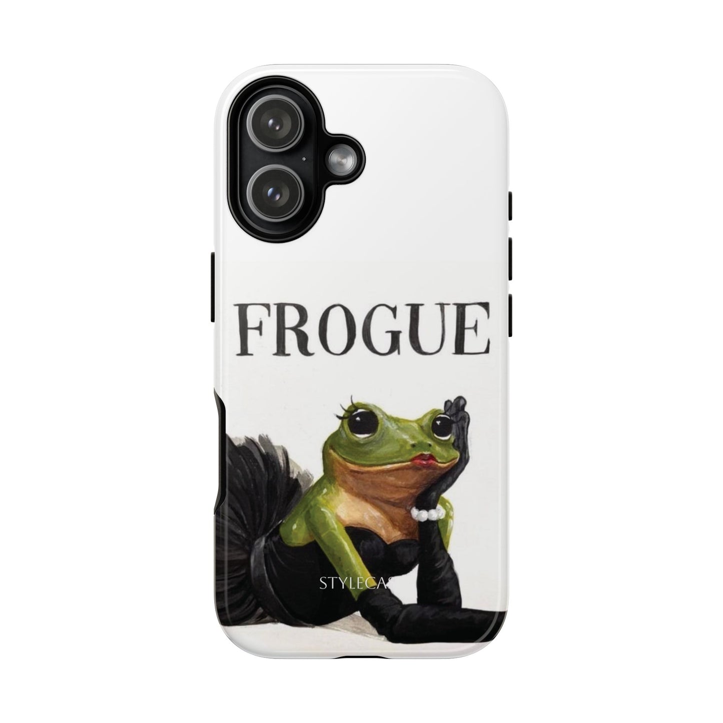 Frogue Phone Case – Fashion Frog Design, Trendy Protective Cover