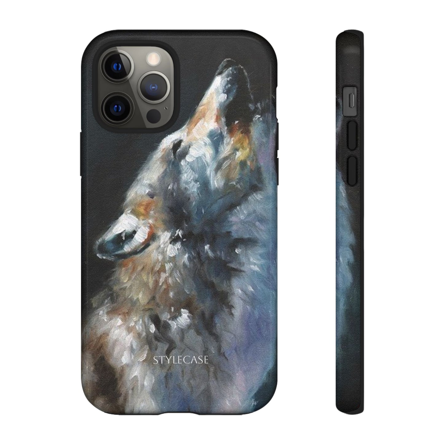 Howling Wolf Phone Case — Protective Samsung And Iphone Case