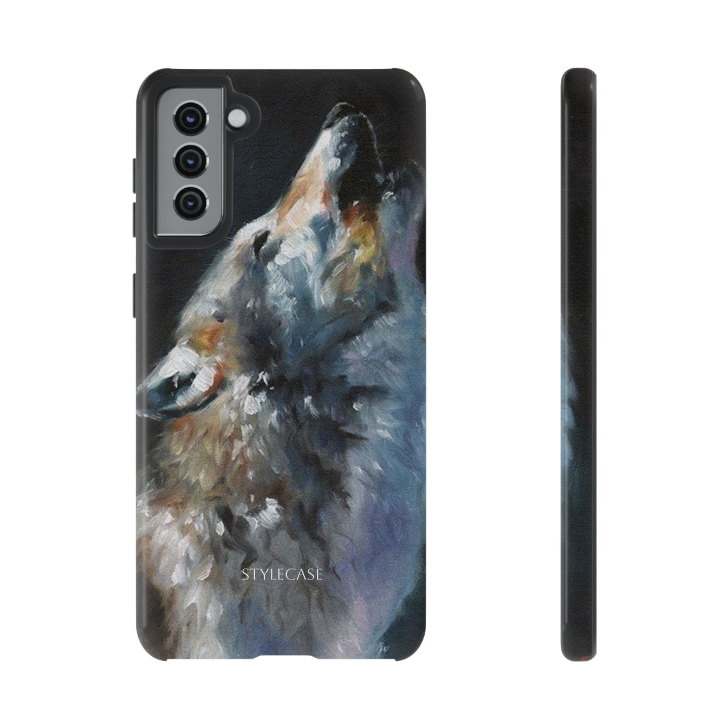 Howling Wolf Phone Case — Protective Samsung And Iphone Case