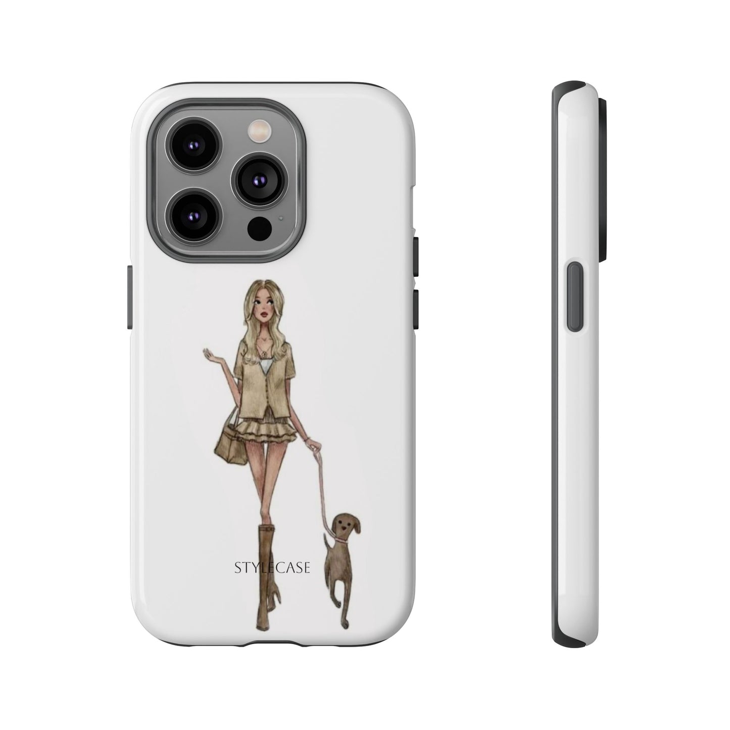 Phone Case — Stylish Fashion Girl Premium Case