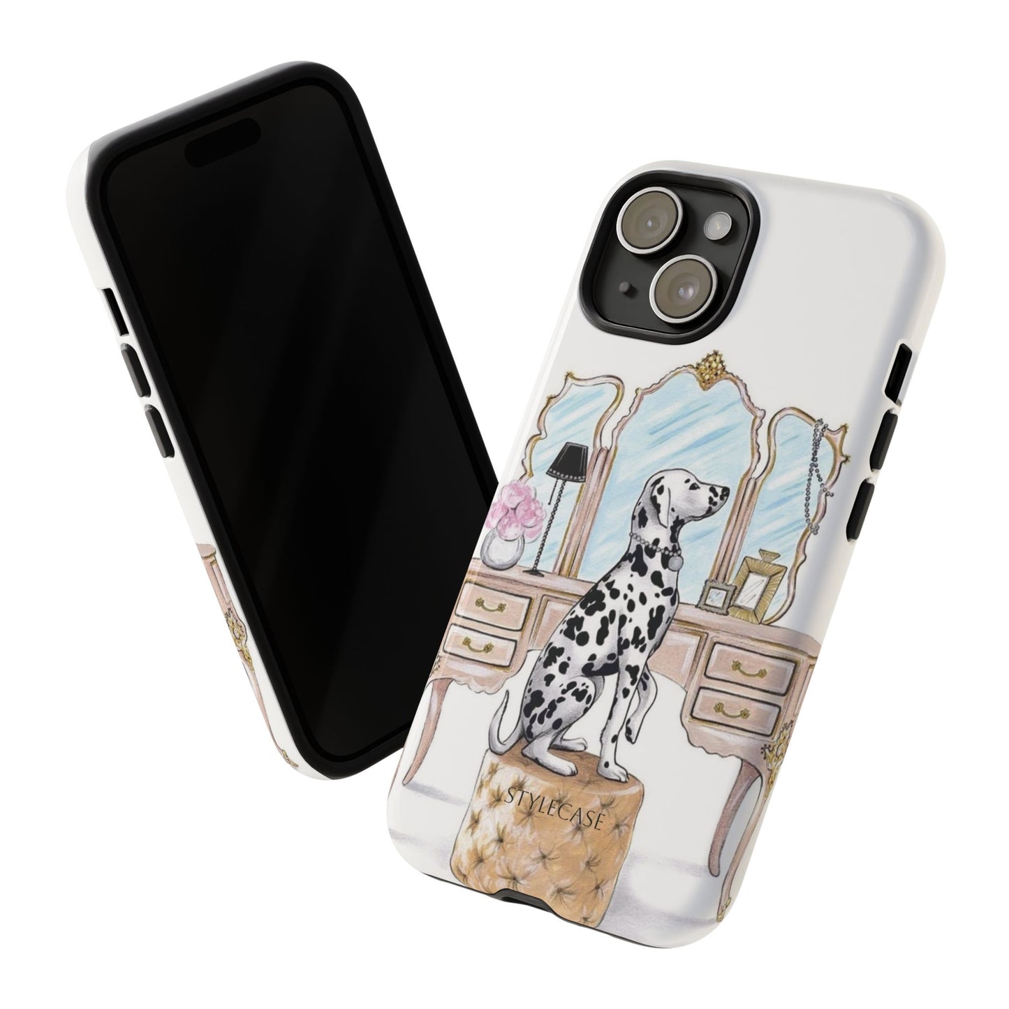 Dalmatian Vanity Phone Case — Elegance Samsung And Iphone Cover
