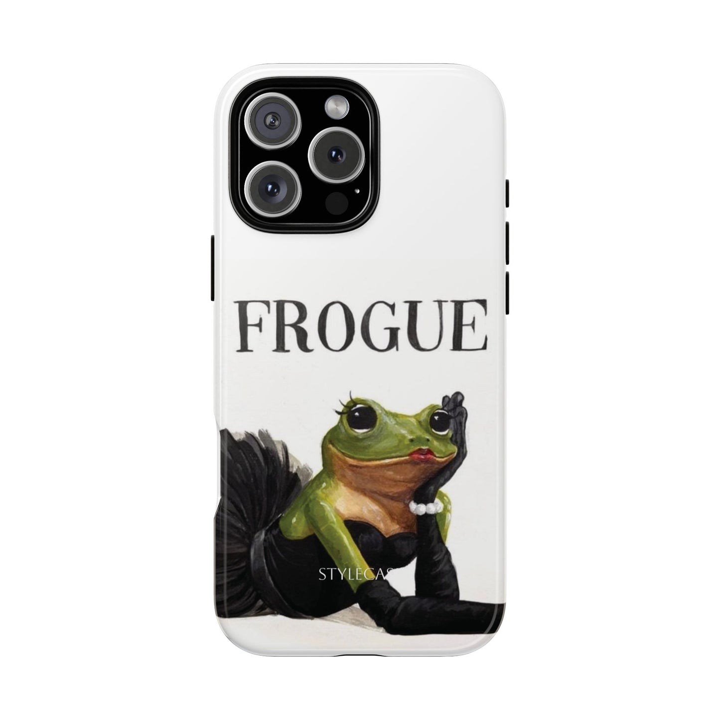 Frogue Phone Case – Fashion Frog Design, Trendy Protective Cover