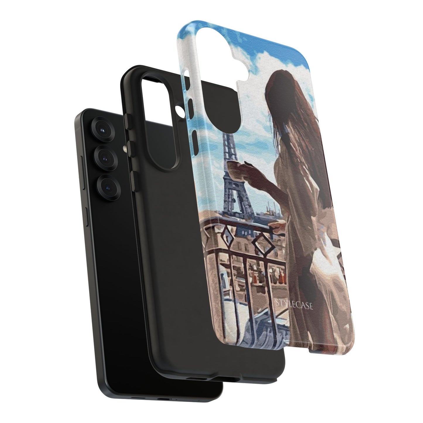 Parisian Morning Phone Case – Eiffel Tower Samsun And  iPhone Cover