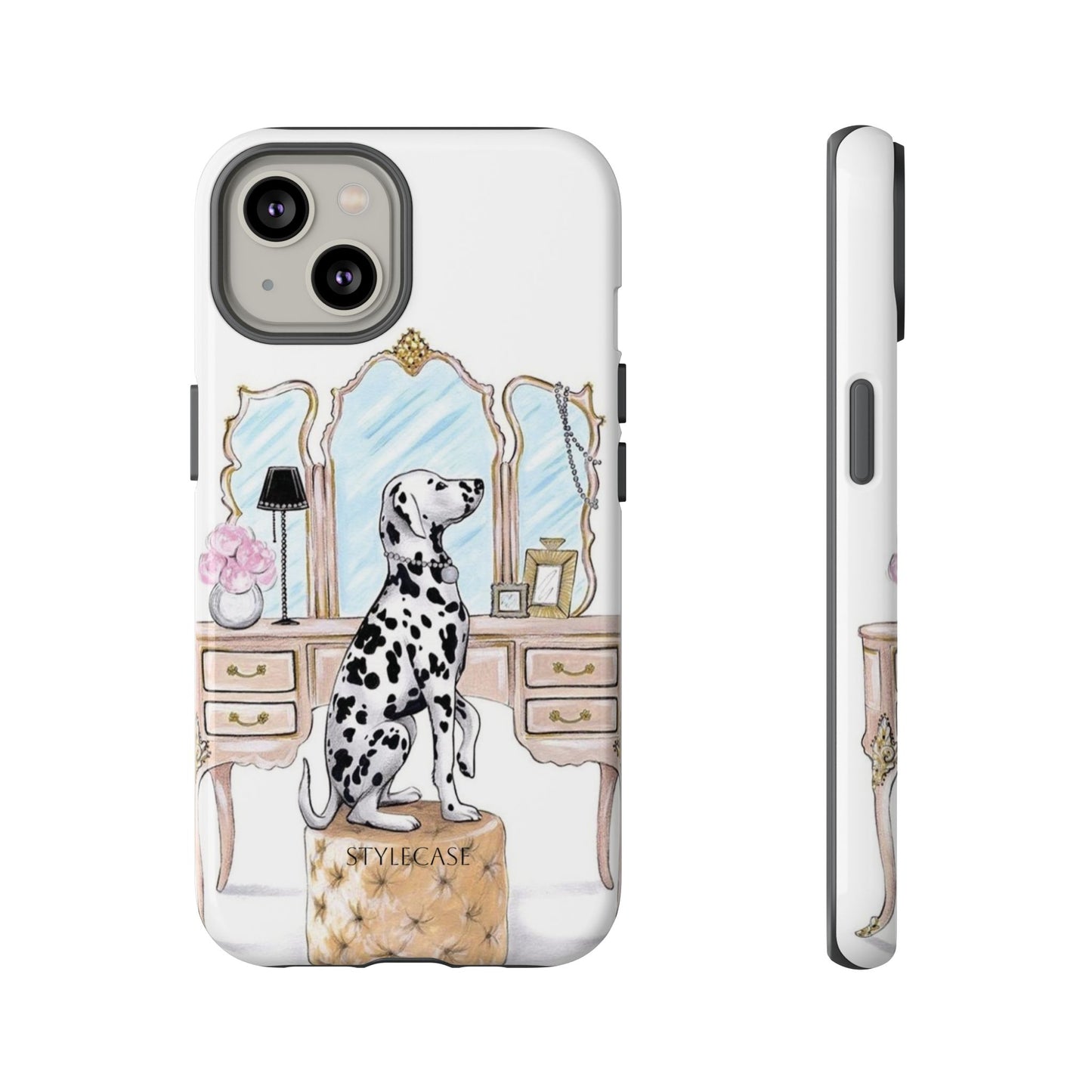 Dalmatian Vanity Phone Case — Elegance Samsung And Iphone Cover