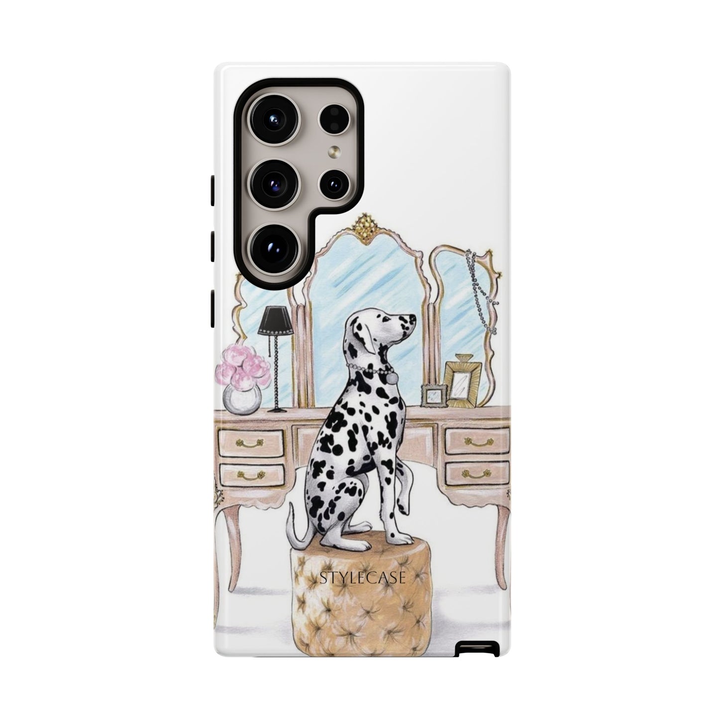 Dalmatian Vanity Phone Case — Elegance Samsung And Iphone Cover