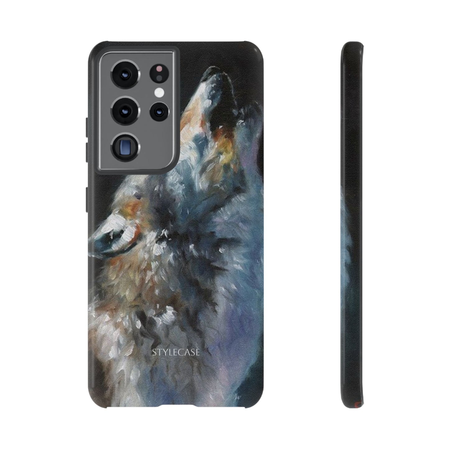 Howling Wolf Phone Case — Protective Samsung And Iphone Case