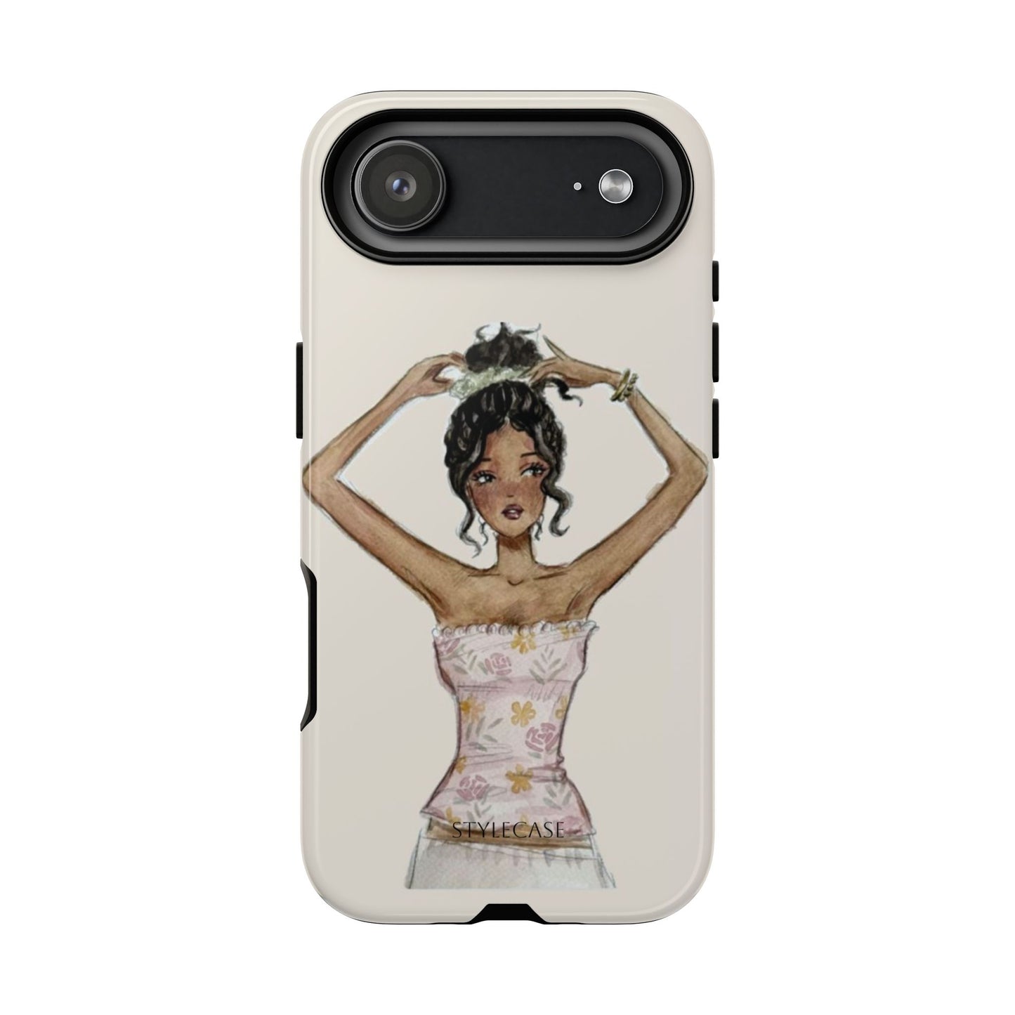 Phone Case — Fashion Illustration Chic Girl Protective Cover
