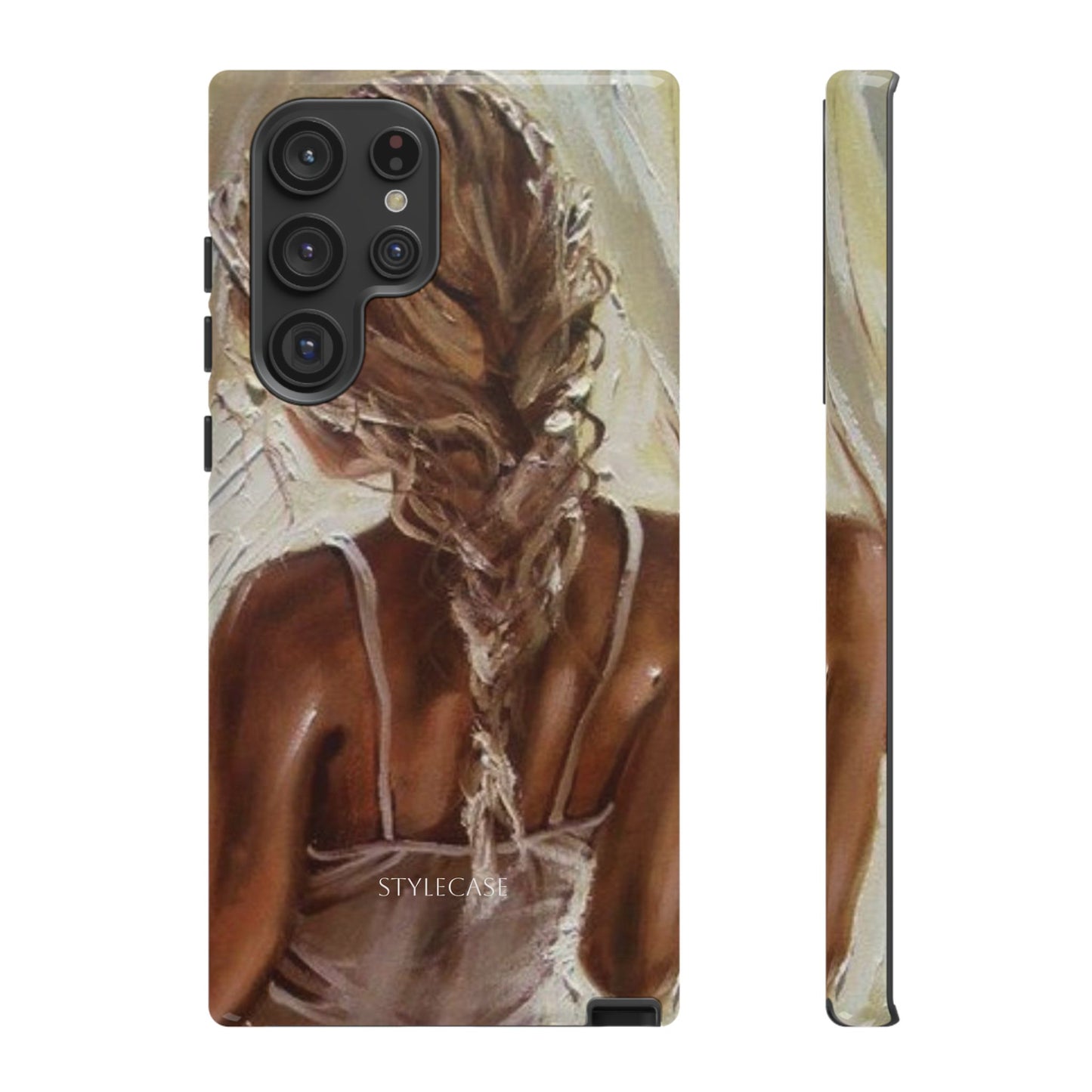 Phone Case — Braided Back Summer Vibe Protective Cover
