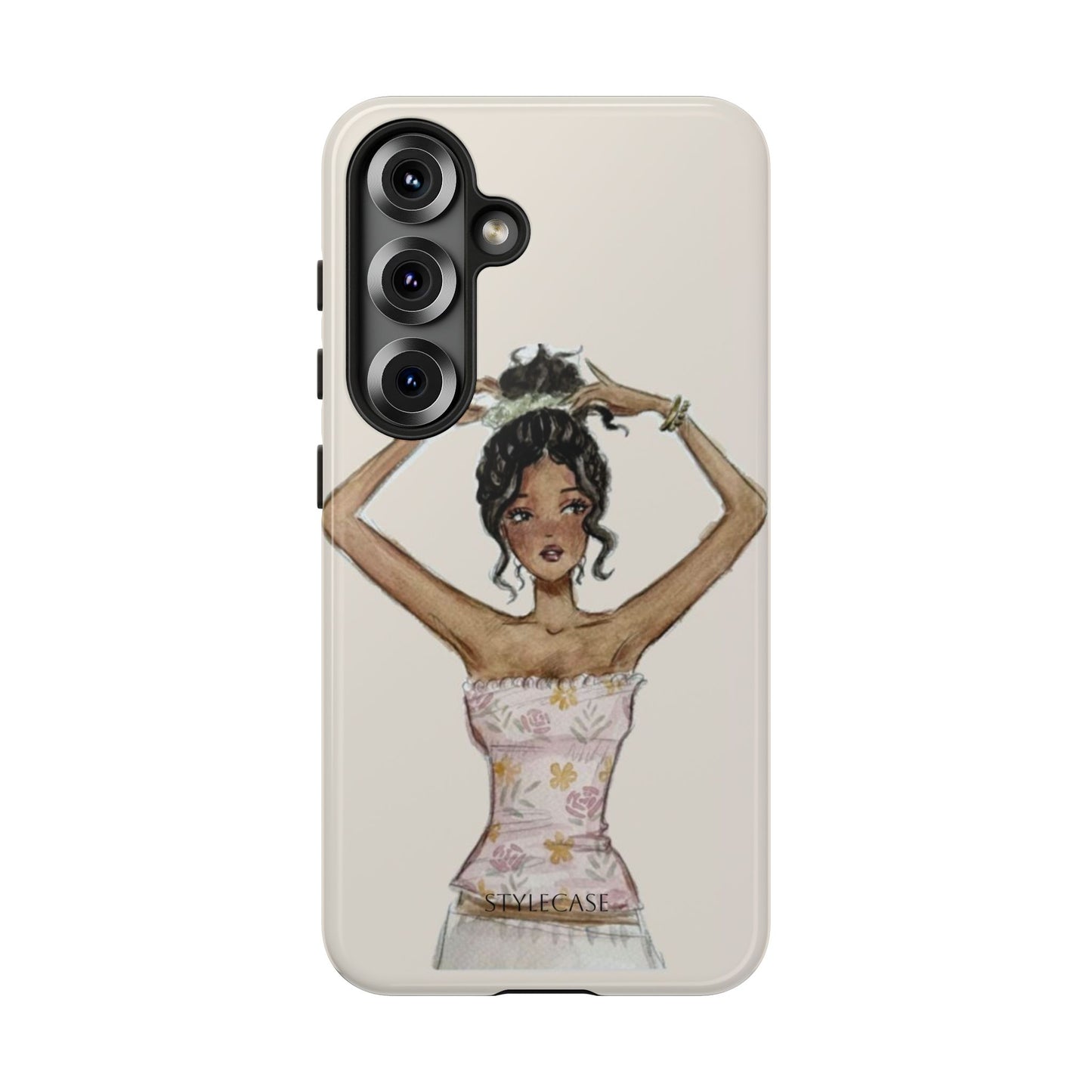 Phone Case — Fashion Illustration Chic Girl Protective Cover