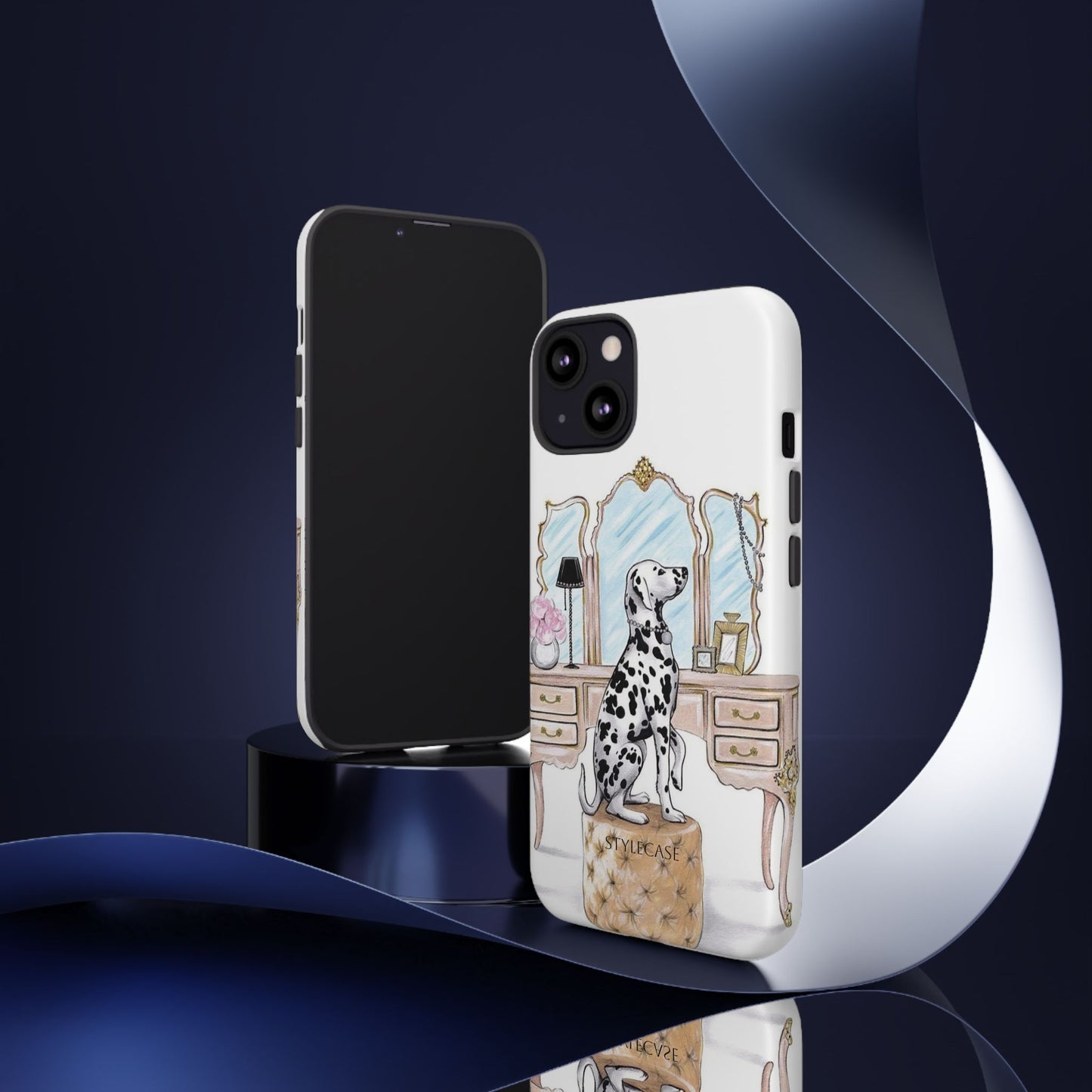 Dalmatian Vanity Phone Case — Elegance Samsung And Iphone Cover