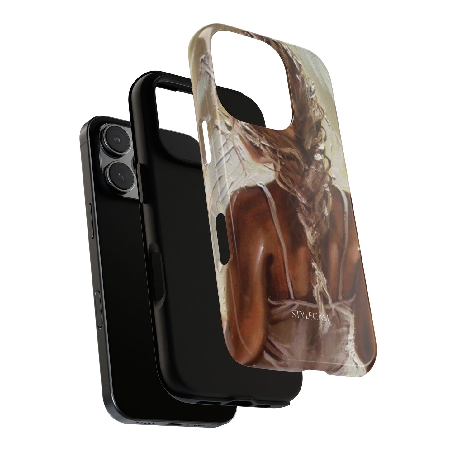 Phone Case — Braided Back Summer Vibe Protective Cover